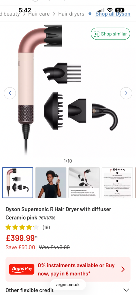 CAN DELIVER, NEW SEALED DYSON SUPERSONIC R HAIRDRYER WITH FULL WARRANTY, CAN CHECK/TEST EVERYTHING 