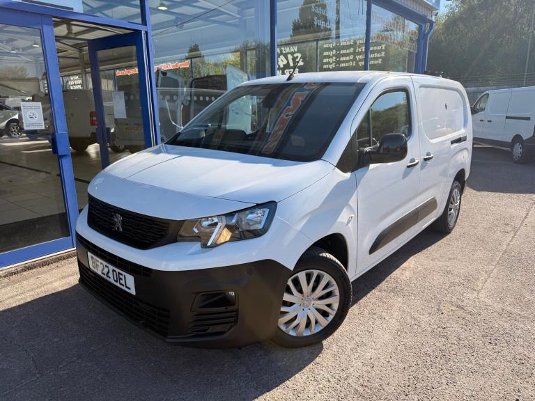 2022 Peugeot Partner 1.5 BlueHDi 950 Professional Premium Long Panel Van 6dr Diesel Manual LWB E ...