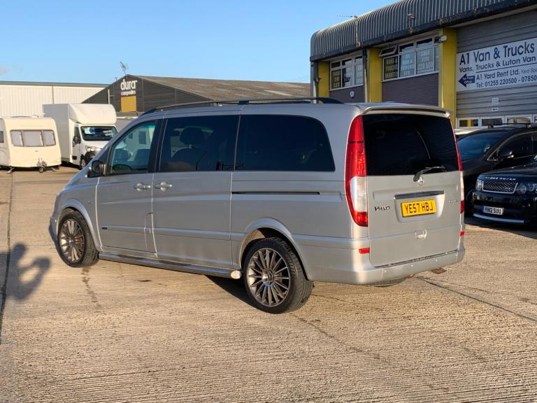 2007 MERCEDES-BENZ VIANO AMBIENTE LONG 3.0 CDI V6 TIP AUTO LWB 8 SEATER MPV BUS 