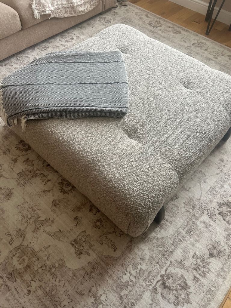 Boucle Footstool (sofology)