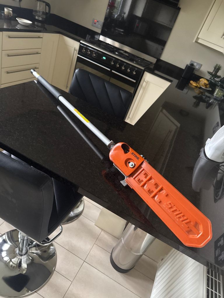 Stihl chain saw attachment for Stihl kombi KM 1000R 