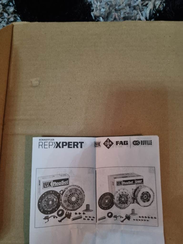 Luk dual mass flywheel & clutch kit