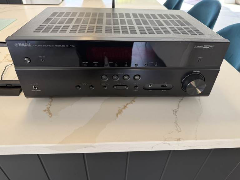 Yamaha RX-V481 Natural Sound AV Receiver 5.1 Ch 4K Ultra HD Network WiFi Dolby