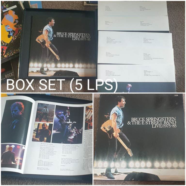 Bruce Springsteen Live 1975-85 5-LP Vinyl Box Set
