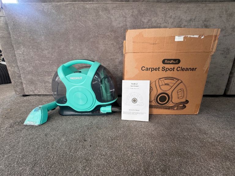 Redhut Portable Carpet & Spot Cleaner BVC-C10 - Like New / Boxed