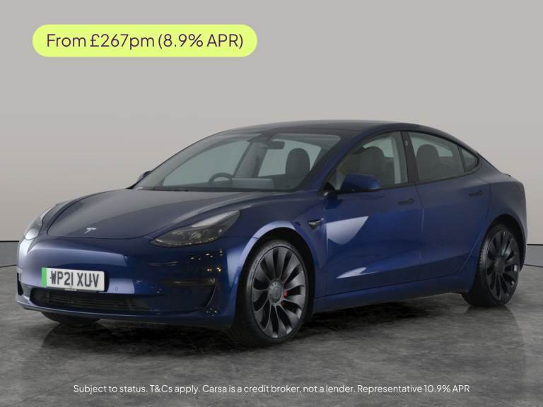 2021 Tesla Model 3 Performance AWD 4dr [Performance Upgrade] Auto SALOON ELECTRIC Automatic