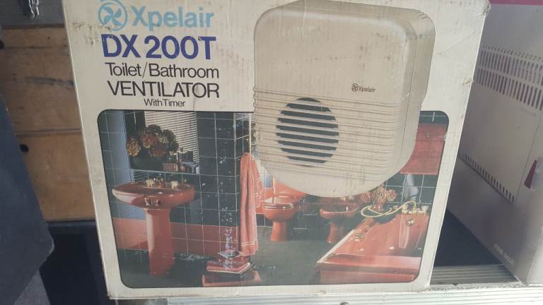 New Xpelair DX 200T Toilet/Bathroom Ventilator with Timer
