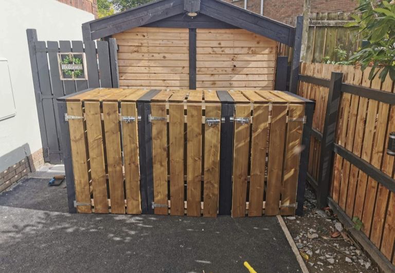 Wheelie Bin Storage Units