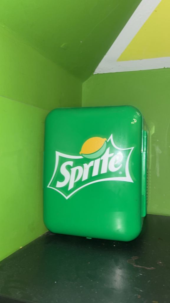 Sprite mini fridge