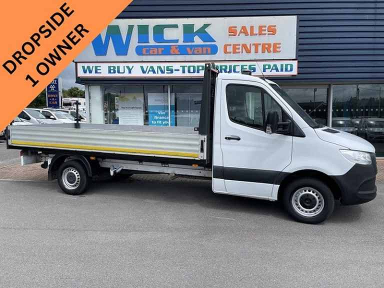 2021 Mercedes-Benz Sprinter 2.0 315 CDI Progressive LWB Dropside 2dr Diesel Manual RWD L3 Euro 6 ...