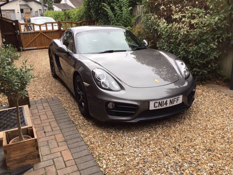 Porsche Cayman 981/ 2014 / Manual/ 2.7 / Agate grey /62100 miles