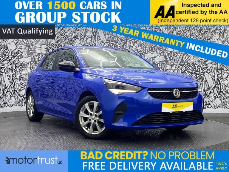 2021 Vauxhall Corsa 1.2 Turbo SE Premium Hatchback 5dr Petrol Manual Euro 6 (s/s) (100 ps) Hatchb...