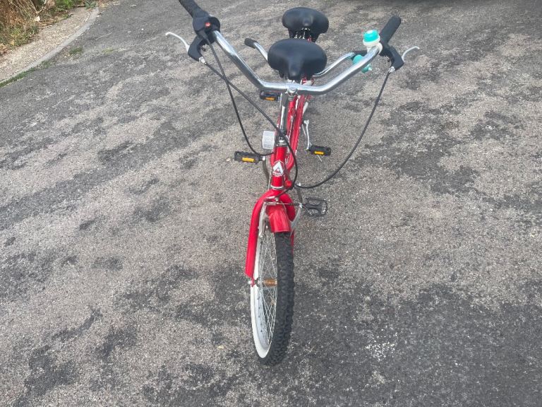 Kid tandem bike 