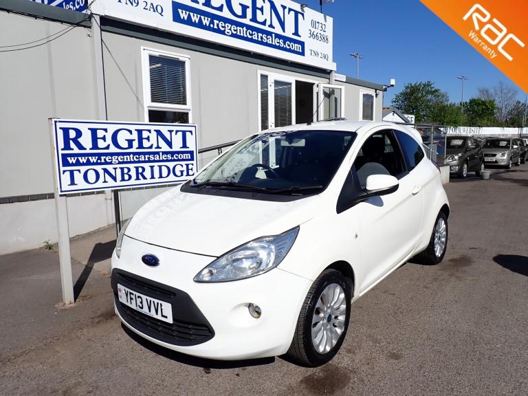 2013 Ford Ka 1.2 Zetec Hatchback 3dr Petrol Manual Euro 5 (s/s) (69 ps) Petrol