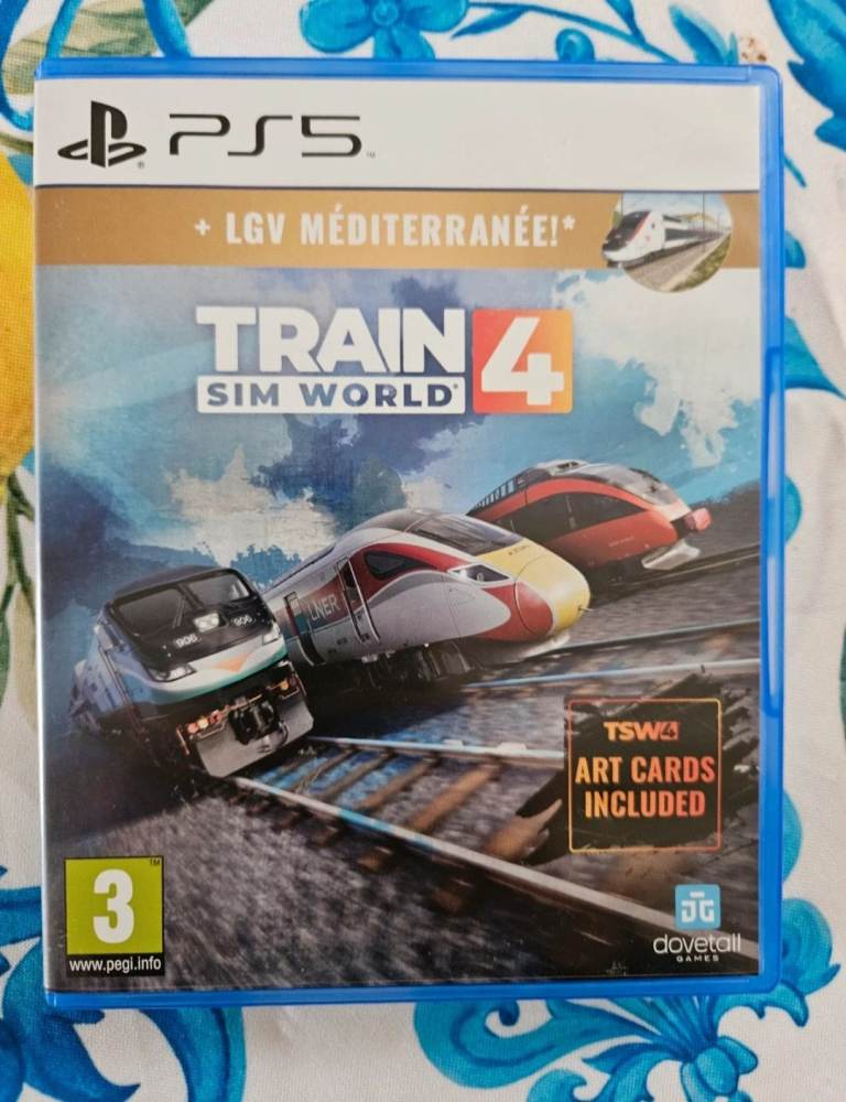 NEW TRAIN SIM WORLD 4 PS5