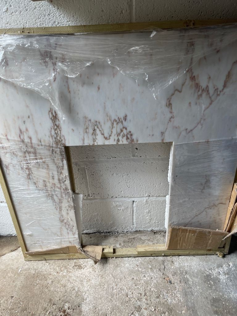 Fire surround back piece 