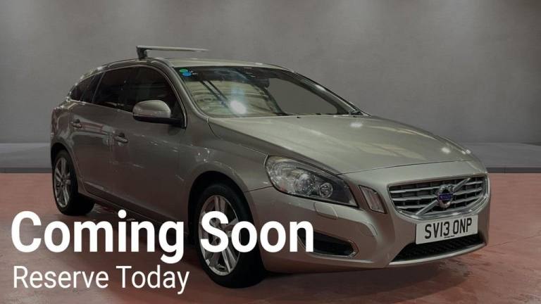 2013 Volvo V60 1.6 D2 SE Lux Estate 5dr Diesel Manual Euro 5 (s/s) (115 ps) Estate Diesel Manual