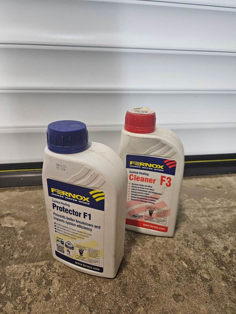 Fernox F1 and F3 Central Heating Treatment 