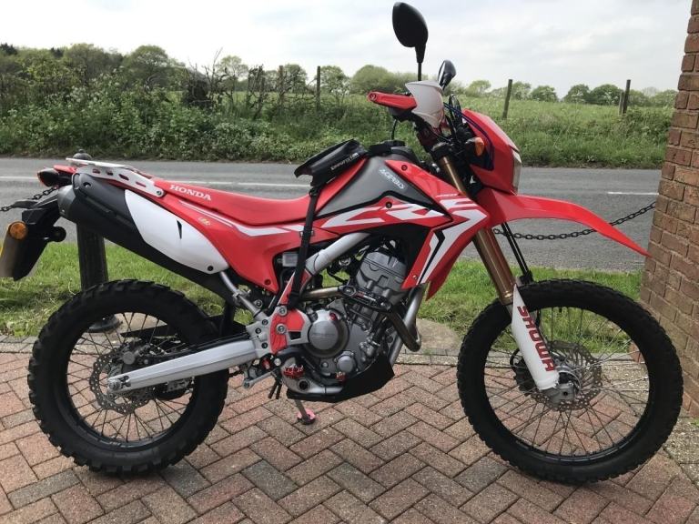 HONDA CRF250L, 2020/70, 5,418 MILES COVERED, LOTS OF EXTRAS, GOOD HISTORY