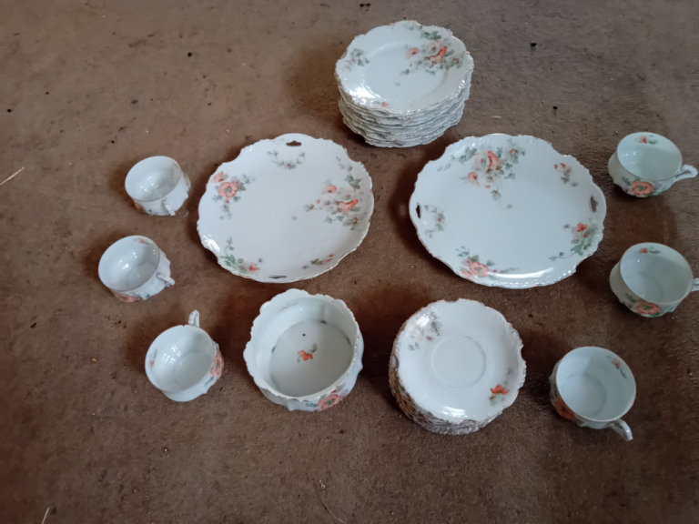 Early Victorian tea service