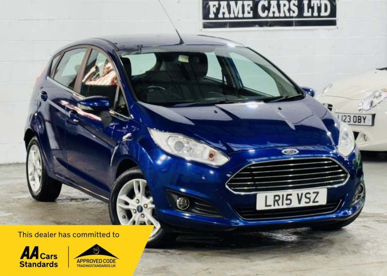 2015 Ford Fiesta 1.0 EcoBoost Zetec 5dr Powershift HATCHBACK PETROL Automatic
