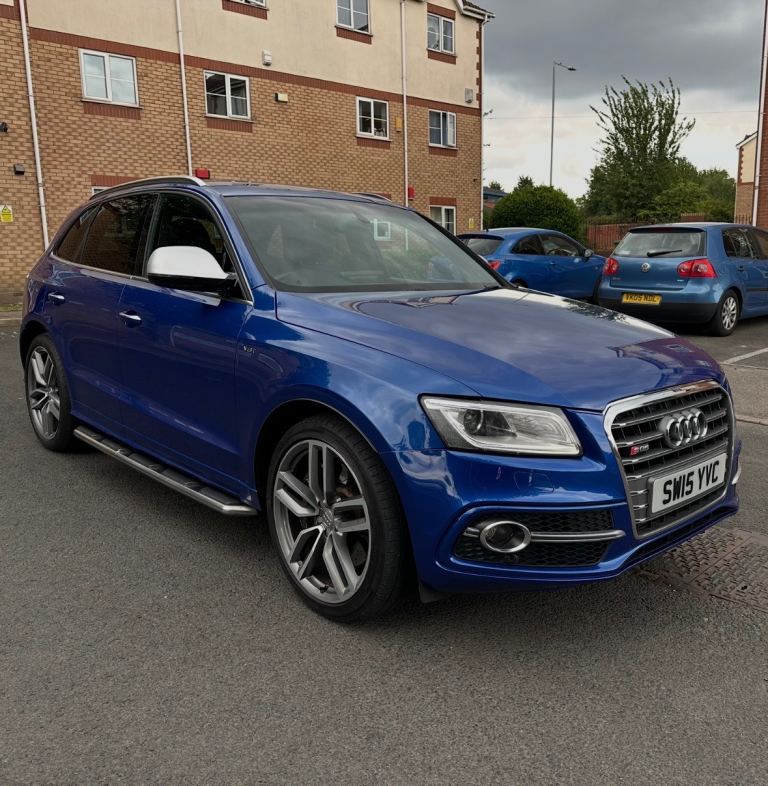 AUDI SQ5 3.0 TDI V6 BI TURBO QUATTRO S TRONIC SEPANG BLUE 2015 91K MILES 