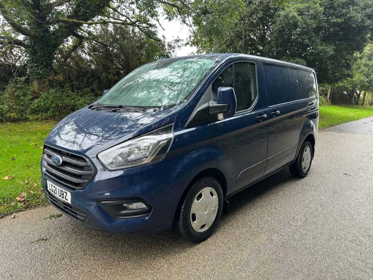 2021 FORD TRANSIT CUSTOM 320 TREND L1 2.0 EBL 130BHP SWB VAN - ONLY 47000 MILES!
