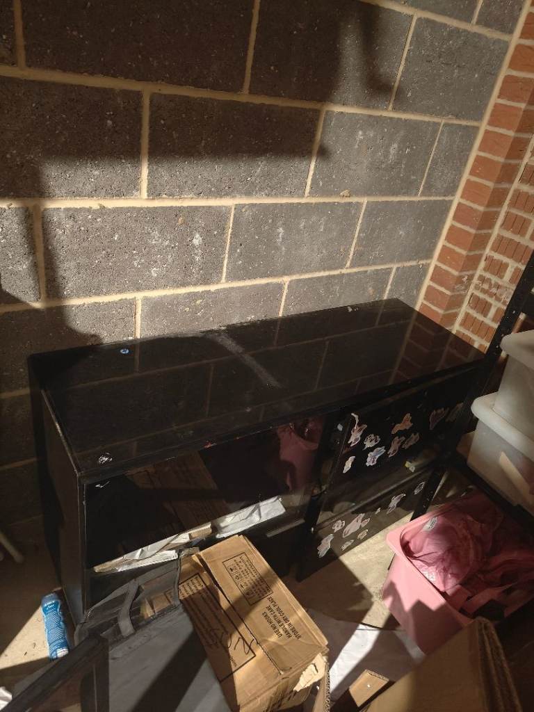 TV Stand with Glass top - FREE