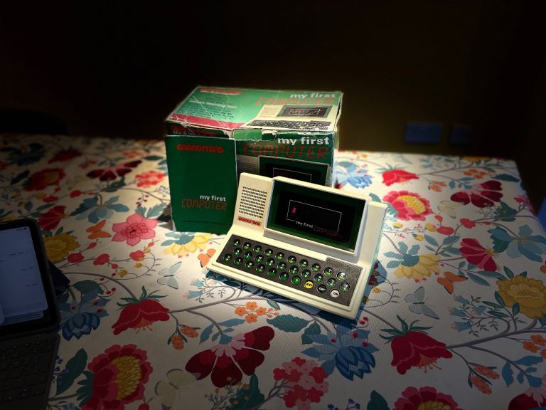 Vintage Grandstand My First Computer (1980s) – Boxed with Manual