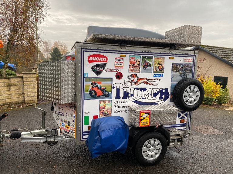 Blue line Box Trailer 