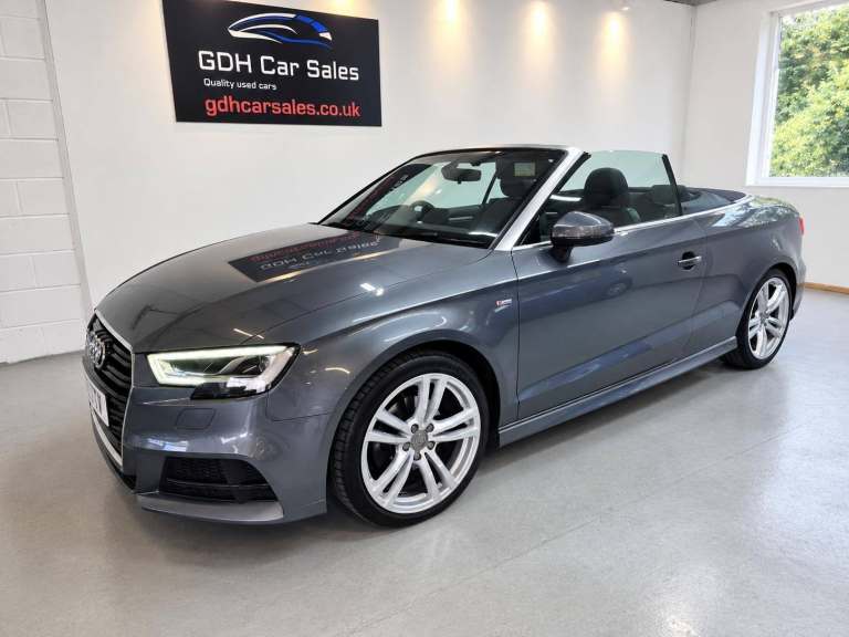 2017 Audi A3 Cabriolet 1.4 TFSI CoD S line Convertible 2dr Petrol Manual Euro 6