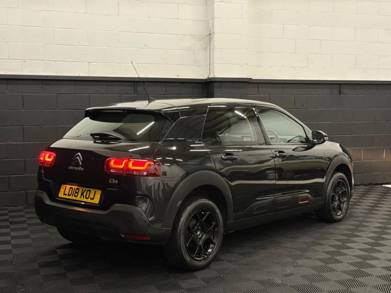 2018 18 CITROEN C4 CACTUS 1.2 FEEL EDITION PURETECH MANUAL EURO 6 BLACK 