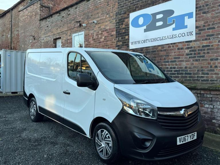 2018 Vauxhall Vivaro 1.6 Vivaro  2700 CDTI Panel Van Diesel Manual