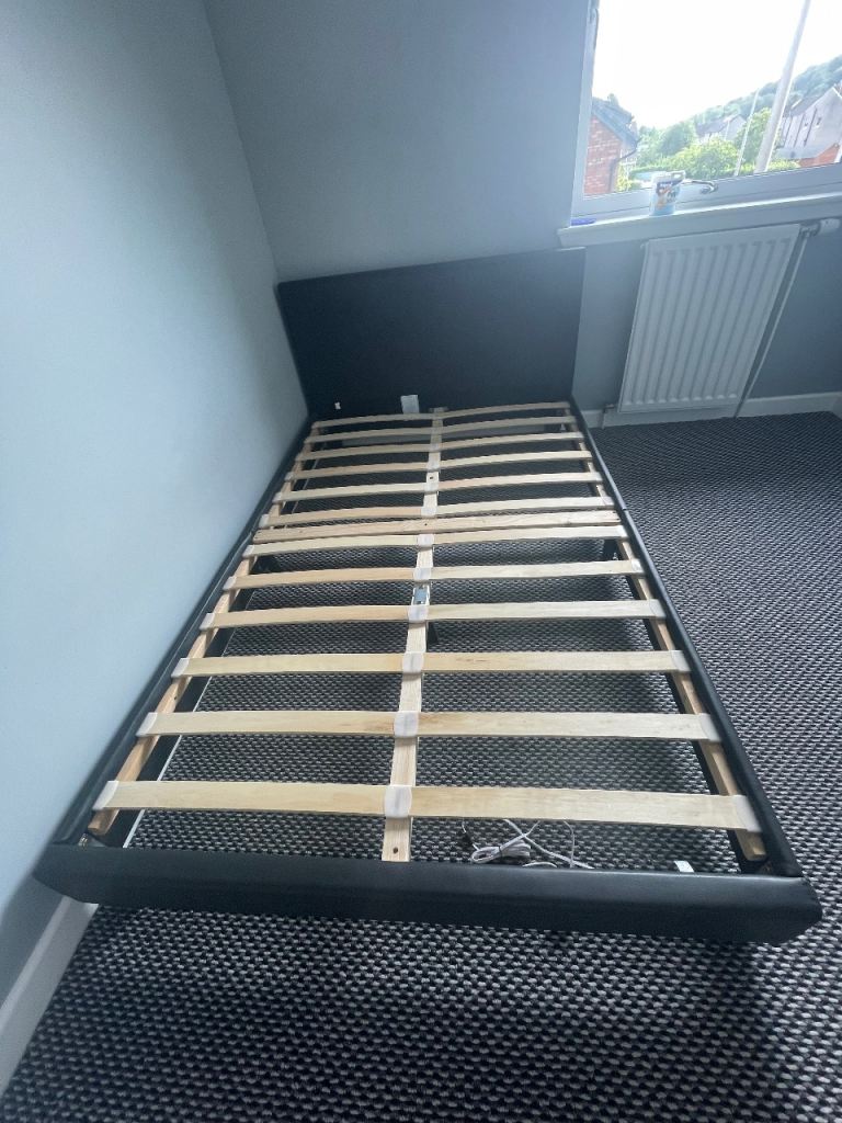 Small double bed