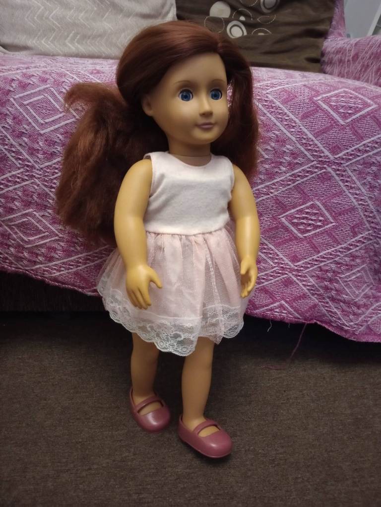 Our Generation Ayla 18 inch Fashion Doll, in very good clean condition