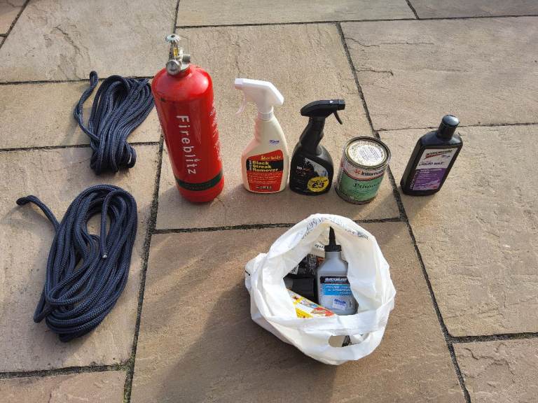 Sailing and boating equipment (various)