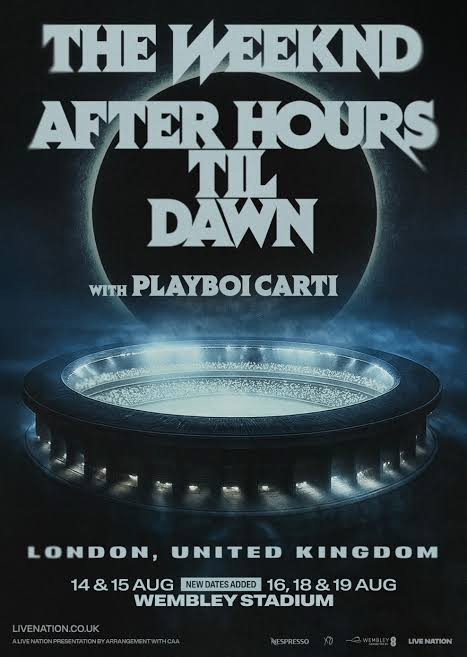 The Weeknd After Hours Til Dawn Concert  - Wembley Stadium 15th aug 