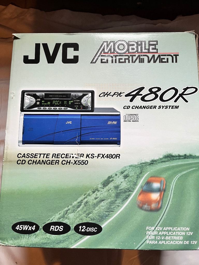JVC Car CD Autochanger and Head Unit