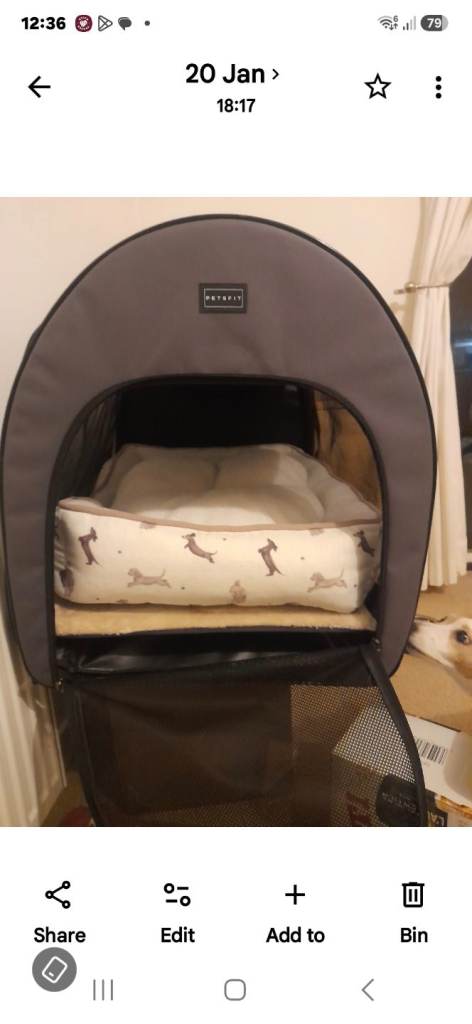 Large Soft dog crate
