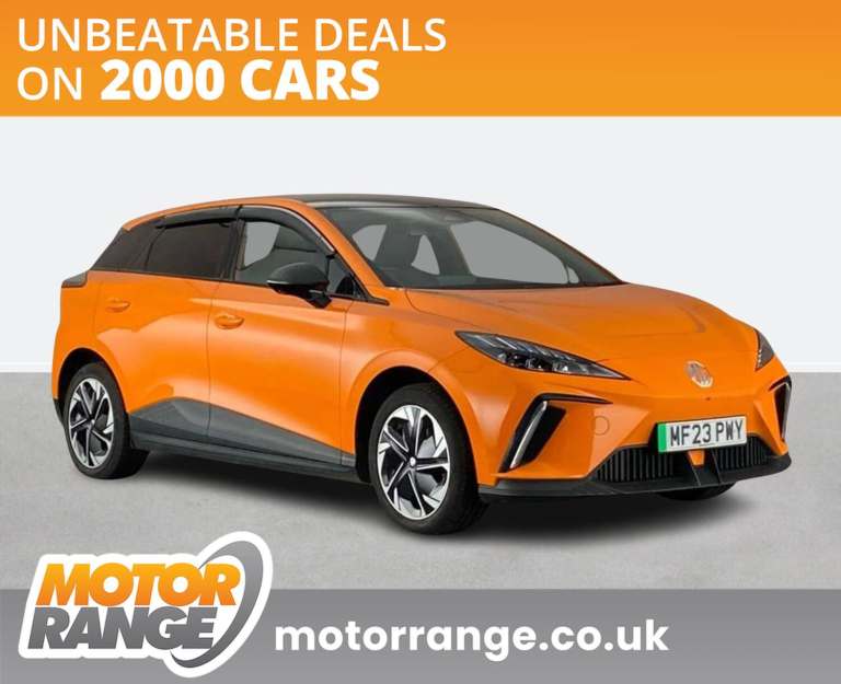 2023 MG MG4 150kW Trophy EV Long Range 64kWh 5dr Auto Crossover/SUV ELECTRIC Automatic