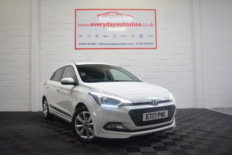 2017 Hyundai i20 1.2 Premium Nav 5dr HATCHBACK Petrol Manual