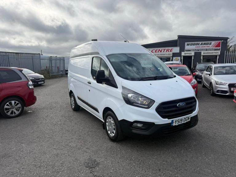 2019 ON 19 PLATE FORD TRANSIT CUSTOM 300 BASE HIGHTOP VAN ULEZ FREE ZONE 
