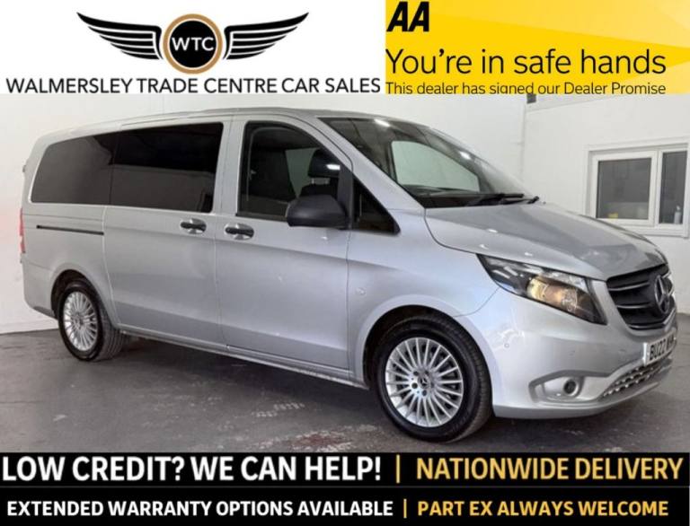 2022 Mercedes-Benz Vito 2.0 116 CDI Premium Panel Van 5dr Diesel G-Tronic RWD L2 Euro 6 (s/s) (LW...