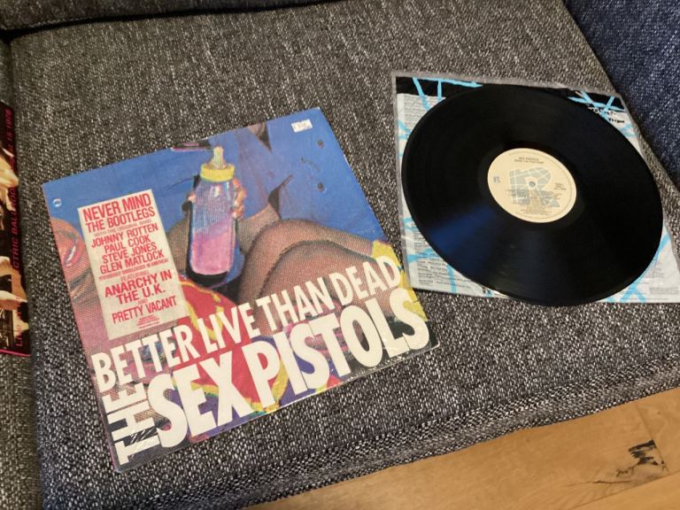 Sex Pistols RARE Punk LP record 