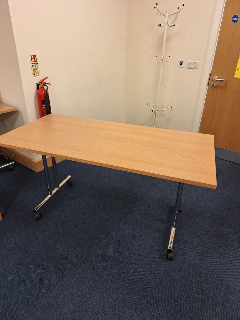 Folding office desk x3