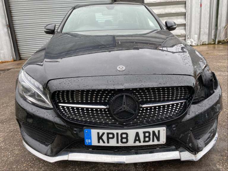2018 18 REG MERCEDES C CLASS C200 AUTO AMG 1.6TDi DAMAGED REPAIRABLE SALVAGE