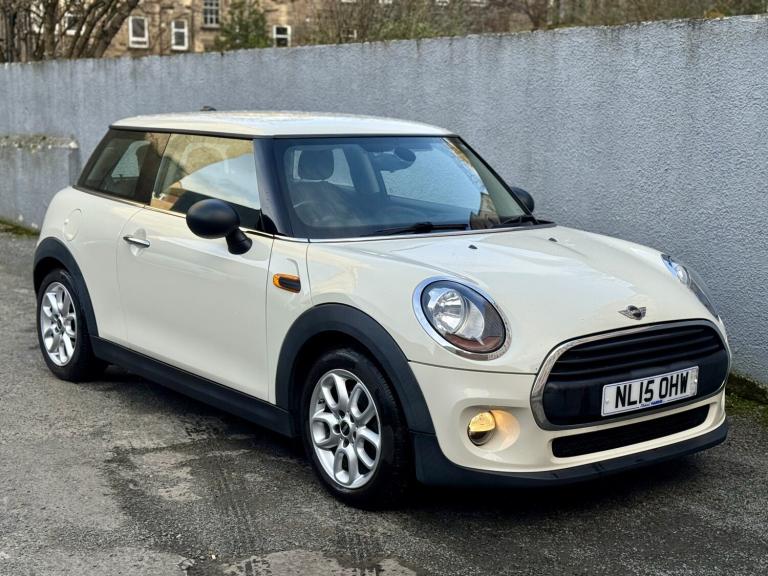2015 MINI HATCH 1.2 One 3-Door Hatch White Manual Petrol