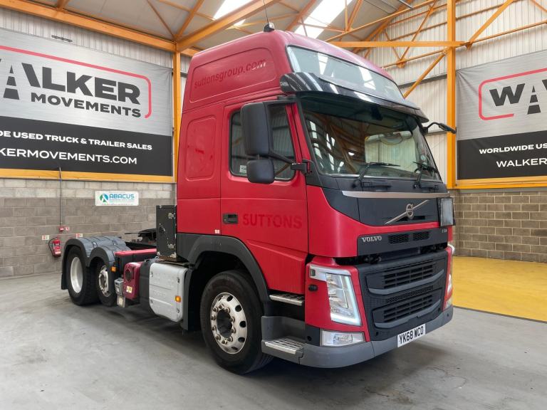 VOLVO FM 450 GLOBETROTTER XL *EURO 6* ADR SPEC 6X2 TRACTOR UNIT – 2018 – YK68 WC