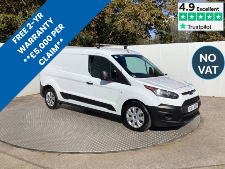 2017 Ford Transit Connect TDCi 210 LWB L/R Euro 6 A/C **NO VAT** LWB Panel Van Diesel Manual