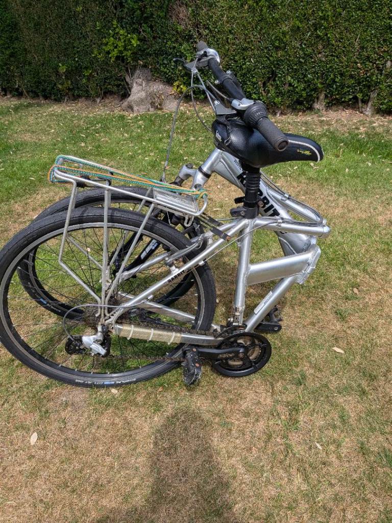 Rabbit.de Folding Bike – Silver, Good Condition